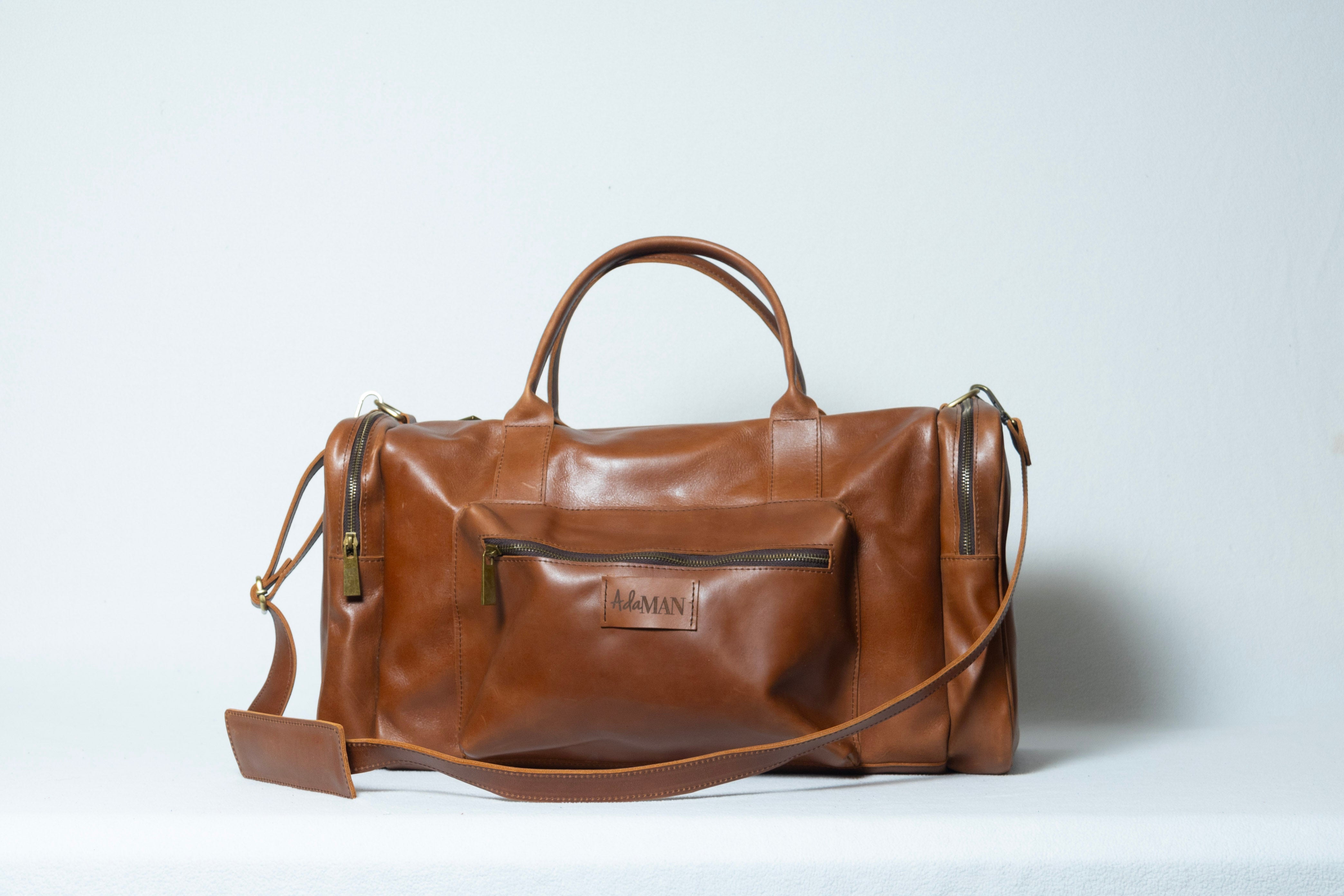 AdaMan Leather Weekender