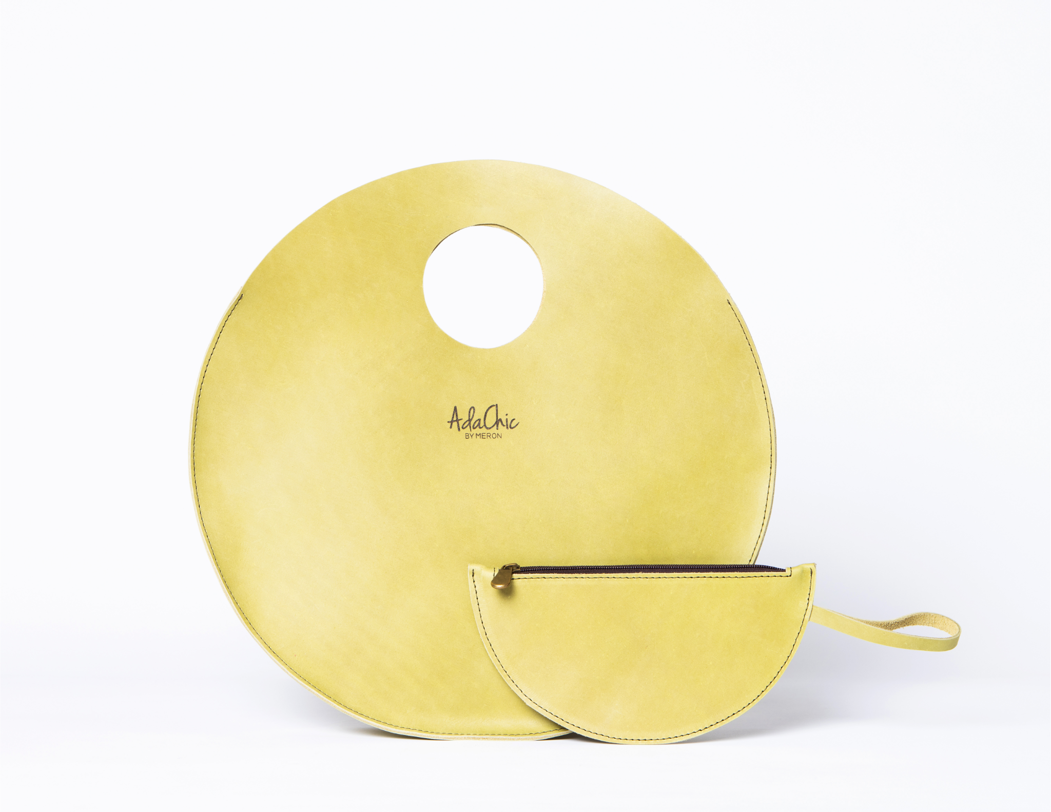 Oversized Ada Circular Hand Tote