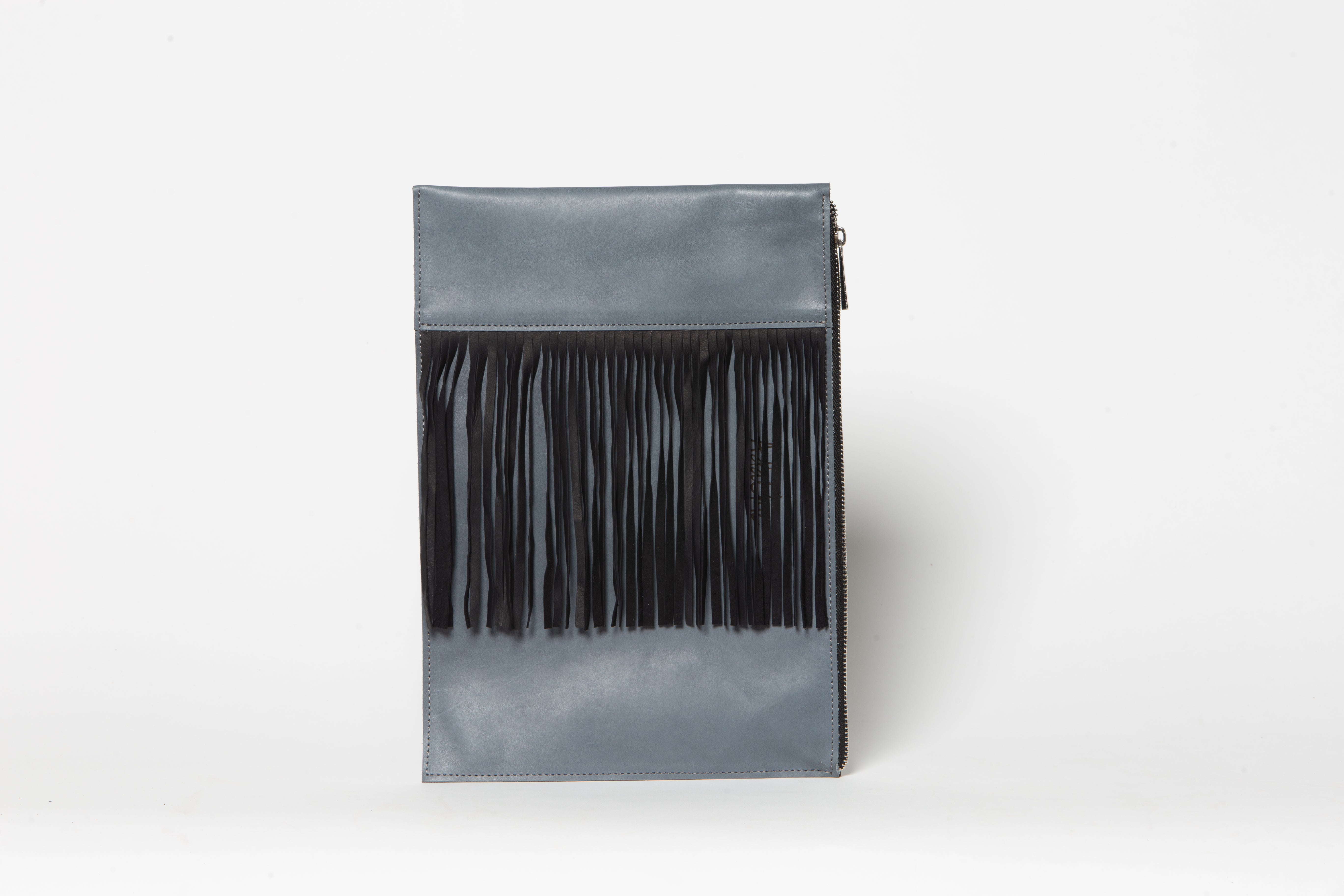 The Abina Envelope Clutch With Fringe